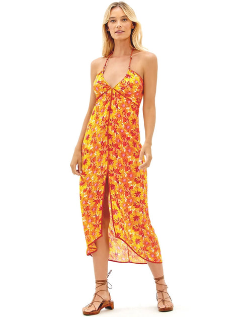 Vix: Melanie Detail Midi Dress (514-721-035) – Swimwear World
