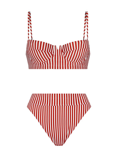 Aguaclara: Short Bustier St Tropez 80-High Rise St Tropez 20 Bikini (TROPEZ-80-TROPEZ-20)