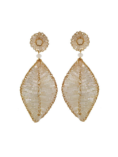 Lavish by Tricia Milaneze: Leaf Earring (301-001-013)