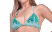 Lia Green Velvet w/ Crochet Bikini ::RET